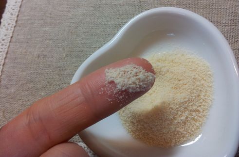 指に付けた醍醐