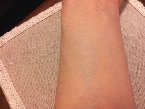 夏美肌オイル20131分後