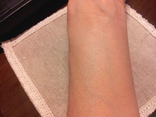 夏美肌オイル2013伸ばした